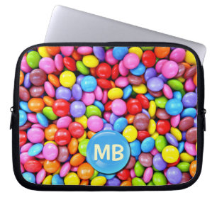 Bunte Süßigkeiten Laptopschutzhülle