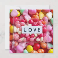Bunte Süßigkeiten-Schatz-Liebes-Valentinsgeschenke