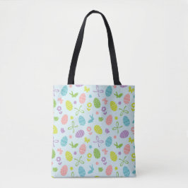 Bunte Taschen-Tasche des Ostern-Frühlings-Muster-| Tasche