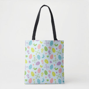 Bunte Taschen-Tasche des Ostern-Frühlings-Muster- Tasche