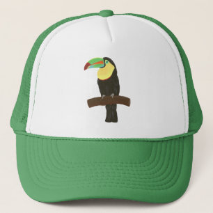 Bunte Toucan Malerei auf Hüten Truckerkappe