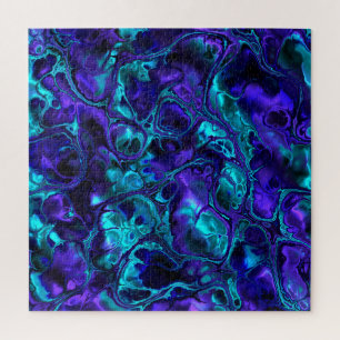 Bunte Trippy-Fraktal-Marmor