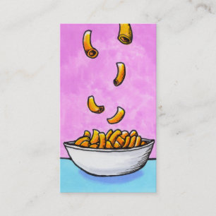 Bunte ursprüngliche kleine Kunst des Mac- und Visitenkarte