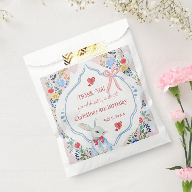 Bunte verzauberte Alice im Wunderland zum Geburtst Geschenktütchen (Versiegelt)