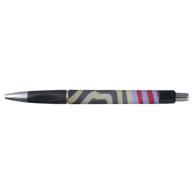 Bunte Wellen Stift (Vorderseite)