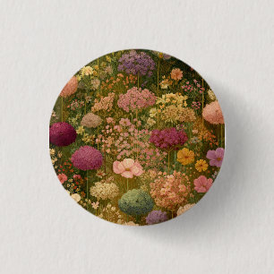 Bunte Wildblumenwiesen 3 Button