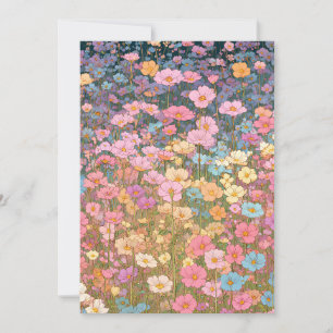 Bunte Wildblumenwiesen 3 Einladung