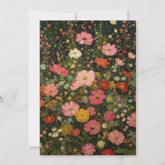 Bunte Wildblumenwiesen 3 Einladung