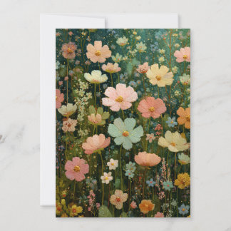 Bunte Wildblumenwiesen 3 Einladung