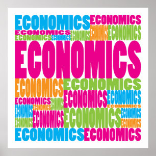 Bunte Wirtschaft Poster
