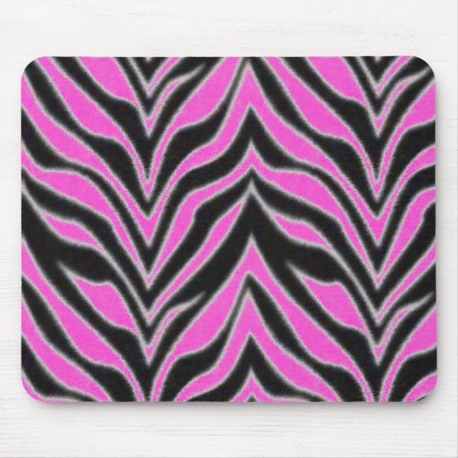 Bunte Zebrastreifen Mousepad (Vorne)