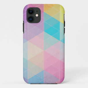 Bunter abstrakter Dreieckhintergrund Case-Mate iPhone Hülle