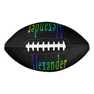 Bunter Alexander Name, Fußball Football