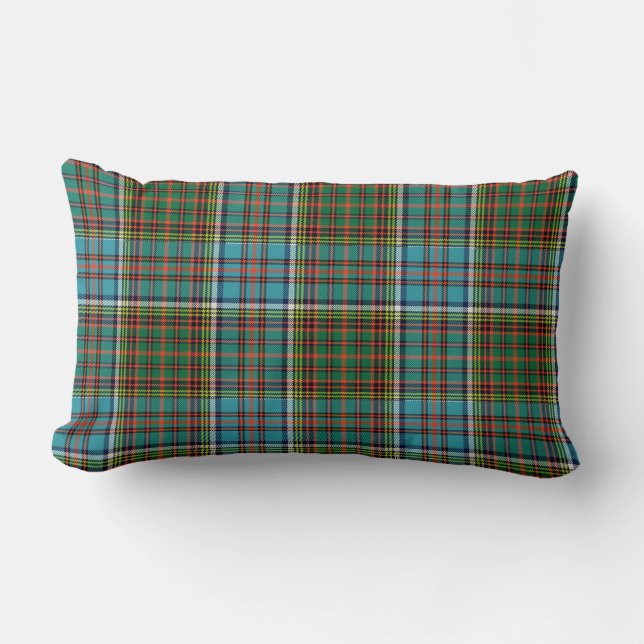 Bunter AndersonTartan kariert Lendenkissen (Vorderseite)