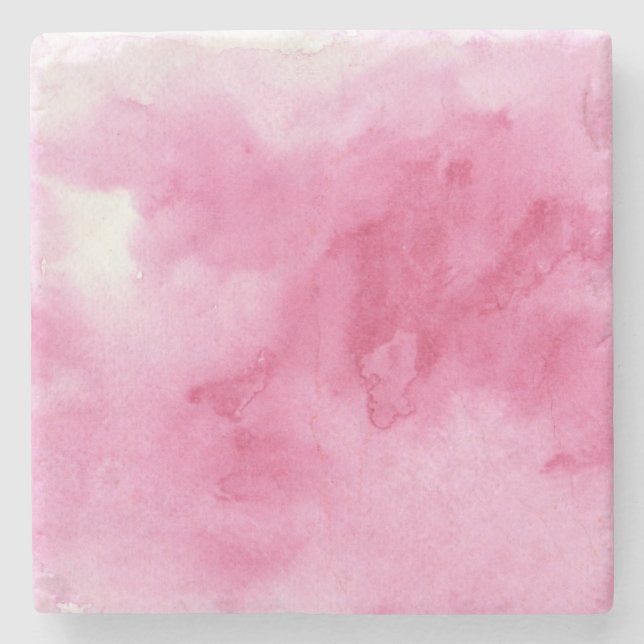 bunter Aquarellhintergrund für Ihre 2 2 Steinuntersetzer (Vorderseite)