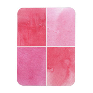 bunter Aquarellhintergrund für Ihre 3 Magnet
