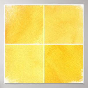 bunter Aquarellhintergrund für Ihre 3 Poster