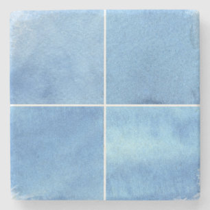 bunter Aquarellhintergrund für Ihre 4 Steinuntersetzer