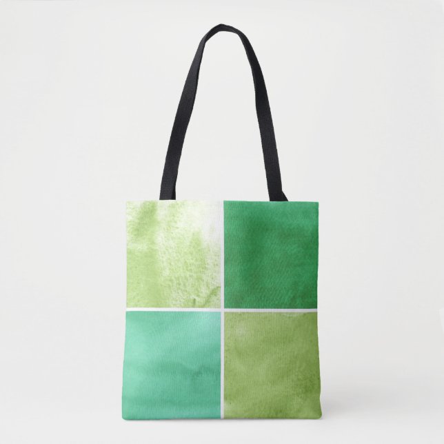 bunter Aquarellhintergrund für Ihre 6 Tasche (Vorderseite)