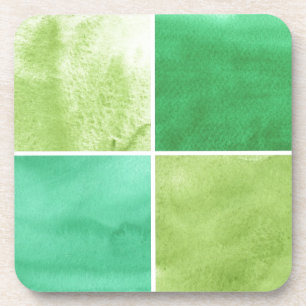 bunter Aquarellhintergrund für Ihre 6 Untersetzer
