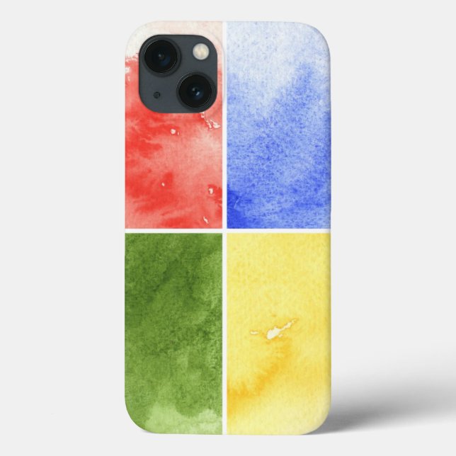 bunter Aquarellhintergrund für Ihren Entwurf Case-Mate iPhone Hülle (Rückseite)