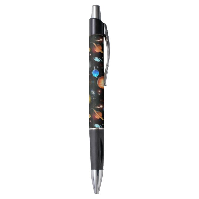 Bunter Astronomie-Raum-Stift Kugelschreiber (Unterseite (Vertikal))