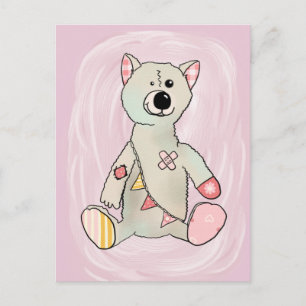 Bunter Bär Postkarte