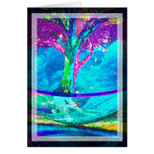 Bunter Baum der Leben-Grafik durch Amelia Carrie