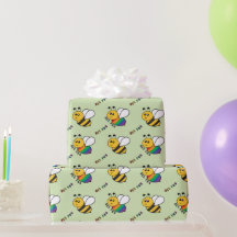 Bunter Biene Du Autismus-Bewusstsein Geschenk Grün