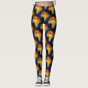 Bunter Caique-Papagei Leggings