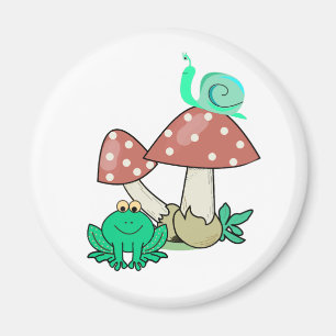 Bunter Cartoonkunstmagnet Magnet