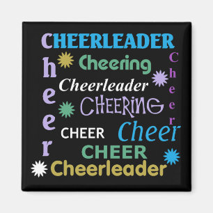Bunter Cheerleader-Magnet Magnet