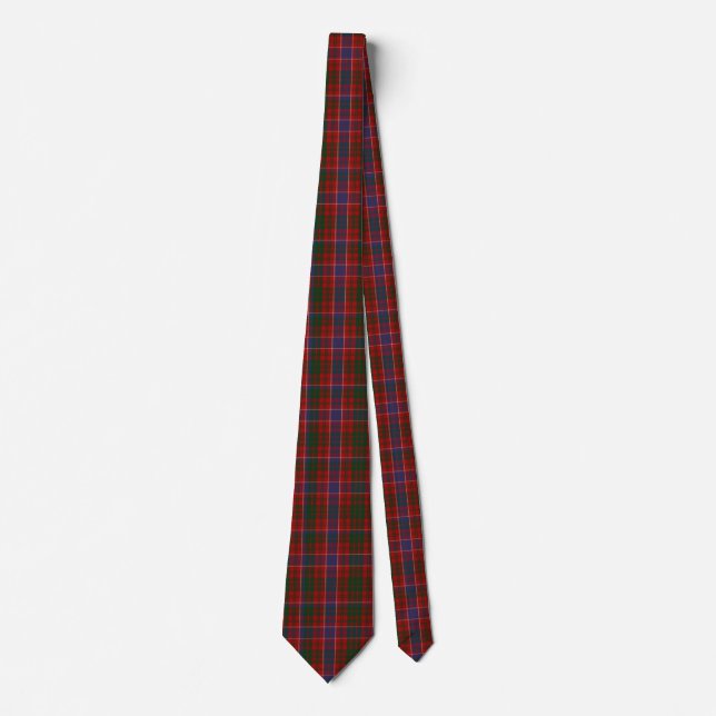 Bunter Clan MacRae Tartan-karierte Hals-Krawatte Krawatte (Vorderseite)
