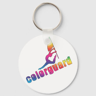 Bunter colorguard Schlüsselanhänger