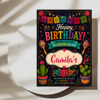 Bunter Fiesta-Geburtstag