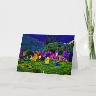 Bunter Friedhof Karte