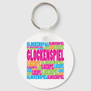 Bunter Glockenspiel Schlüsselanhänger
