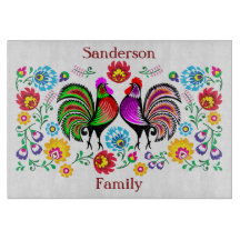 Bunter Hahn Americana