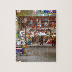 Bunter koreanischer Markt