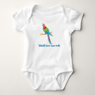 Bunter Macaw-Papagei Baby Strampler