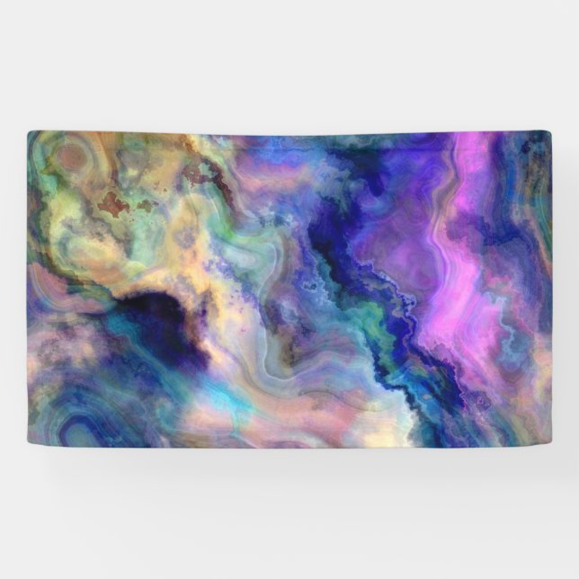 Bunter Marmor Banner (Horizontal)