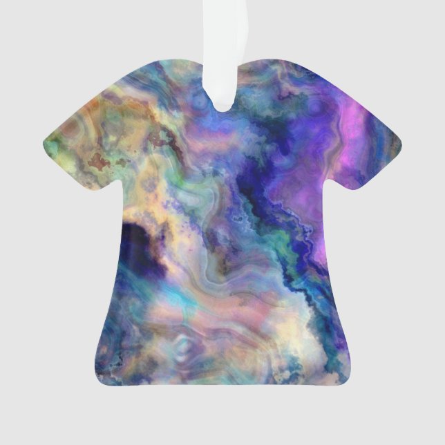 Bunter Marmor Ornament (Vorderseite)