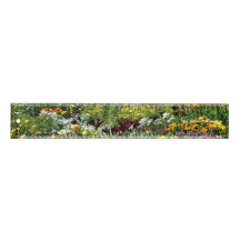 Bunter mittlerer Sommer-Garten