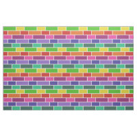 Bunter moderner Ziegelstein-geometrisches Muster