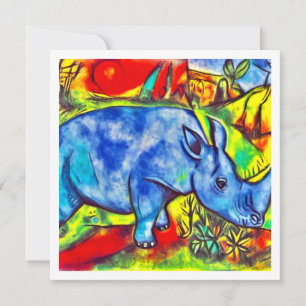 Bunter Nashorn 