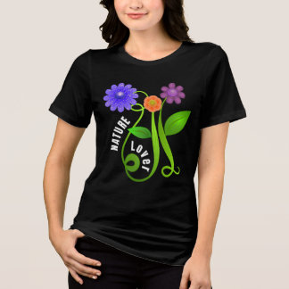 Bunter Naturliebhaber Tri-Blend Shirt