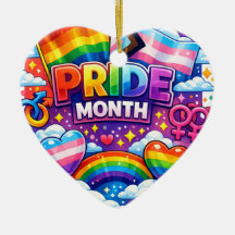 Bunter Pride Month Regenbogen und Einhorn Kunst