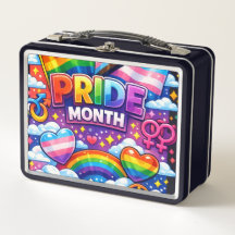 Bunter Pride Month Regenbogen und Einhorn Kunst