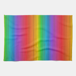 Bunter Regenbogen-Hintergrund Küchentuch