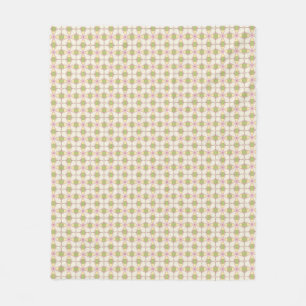 Bunter Retro Musterhintergrund 3 Fleecedecke